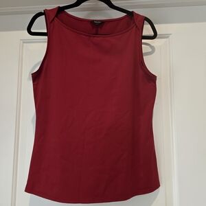 RW&CO. Red Sleeveless Shell Tank Top
